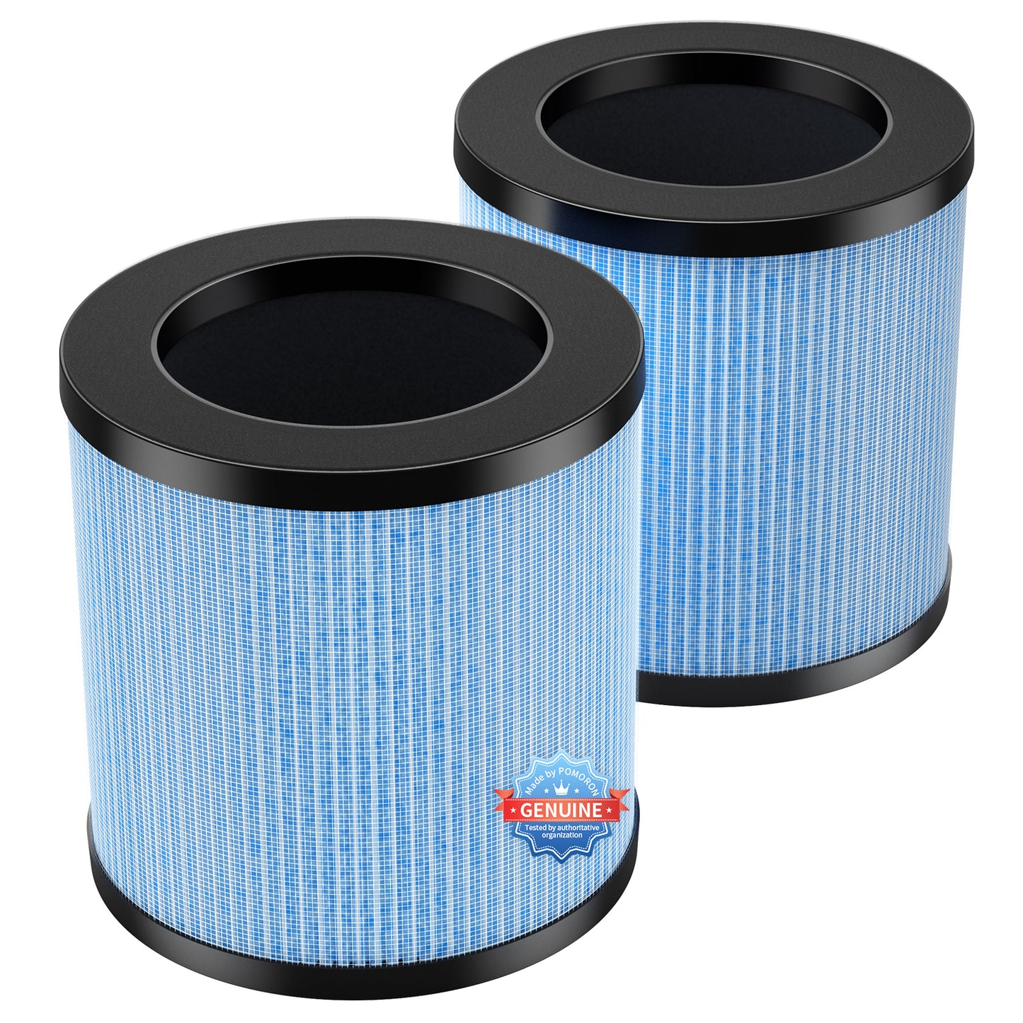 POMORON MJ002H Filter (Only Compatible with MJ002H Air Purifier) MJ002H-RF (2 Pack)
