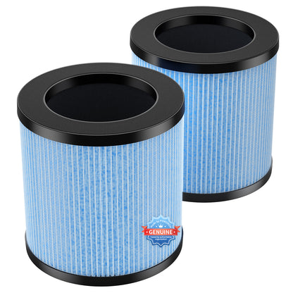 POMORON MJ002H Filter （Only Compatible with MJ002H Air Purifier） MJ002H-RF (2 Pack)