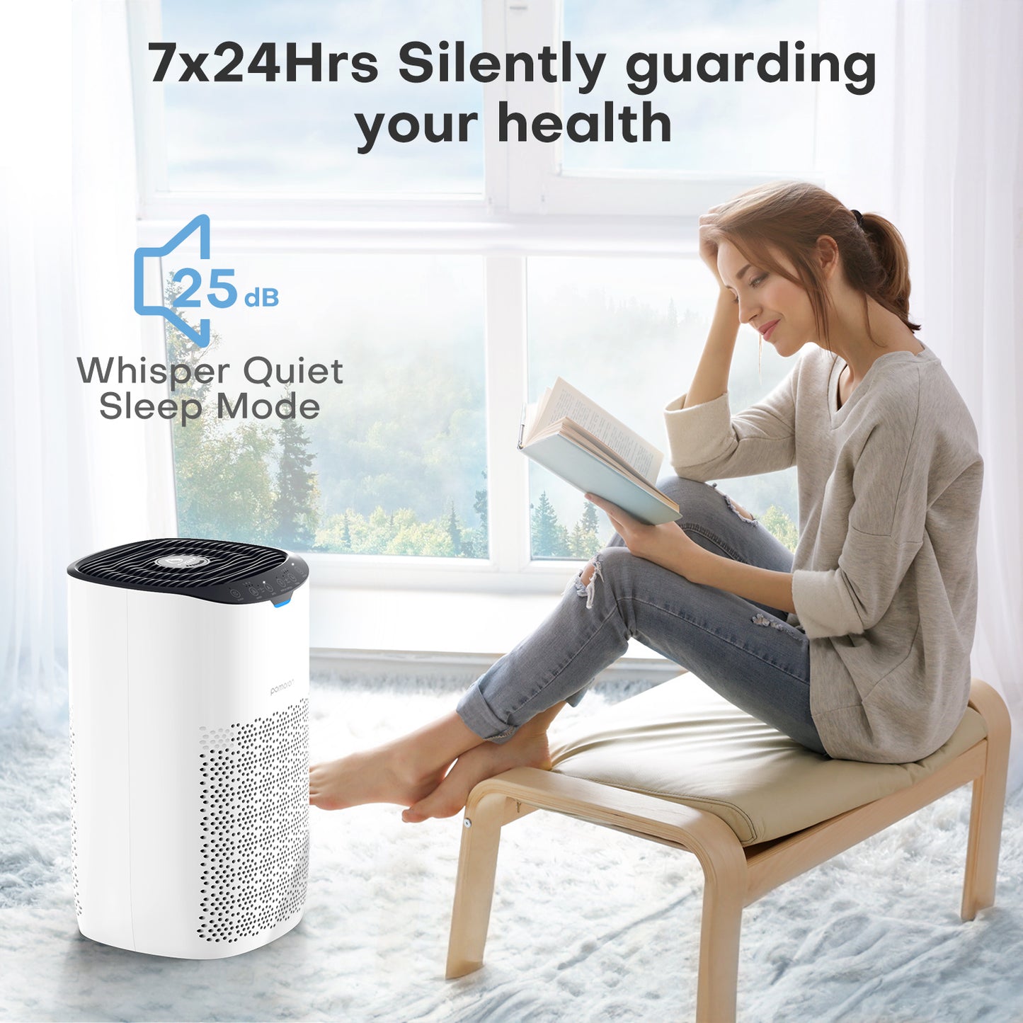 POMORON MJ003HD Air Purifier