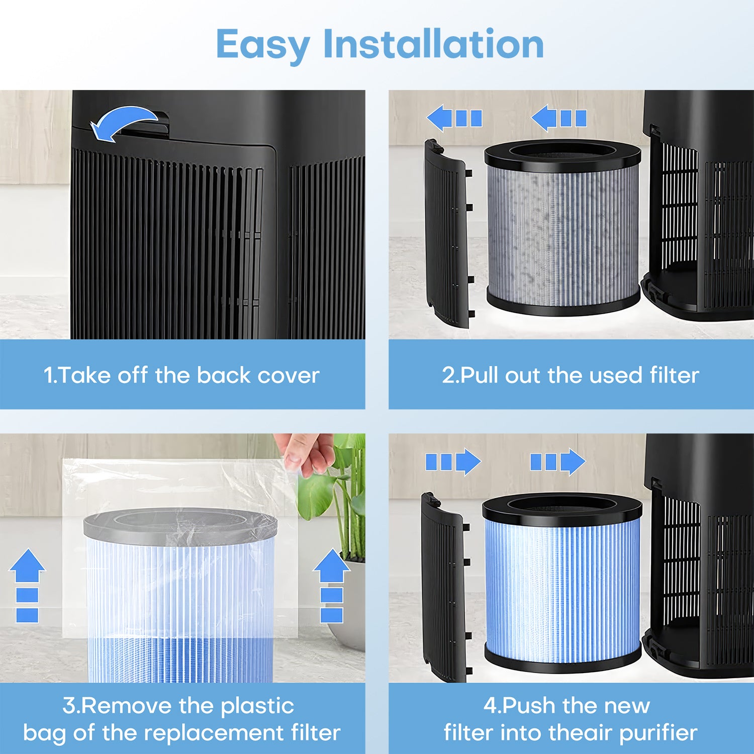 Filtre HEPA, compatible avec les aspirateurs Dyson V8 et V7, pièces de Filtre HEPA, compatible avec les aspirateurs Dyson V8 et V7, pièces de