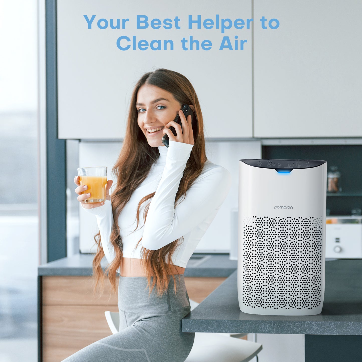 POMORON MJ003HD Air Purifier